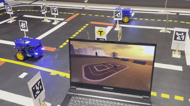 3D Map with Multi Vehicles Demo